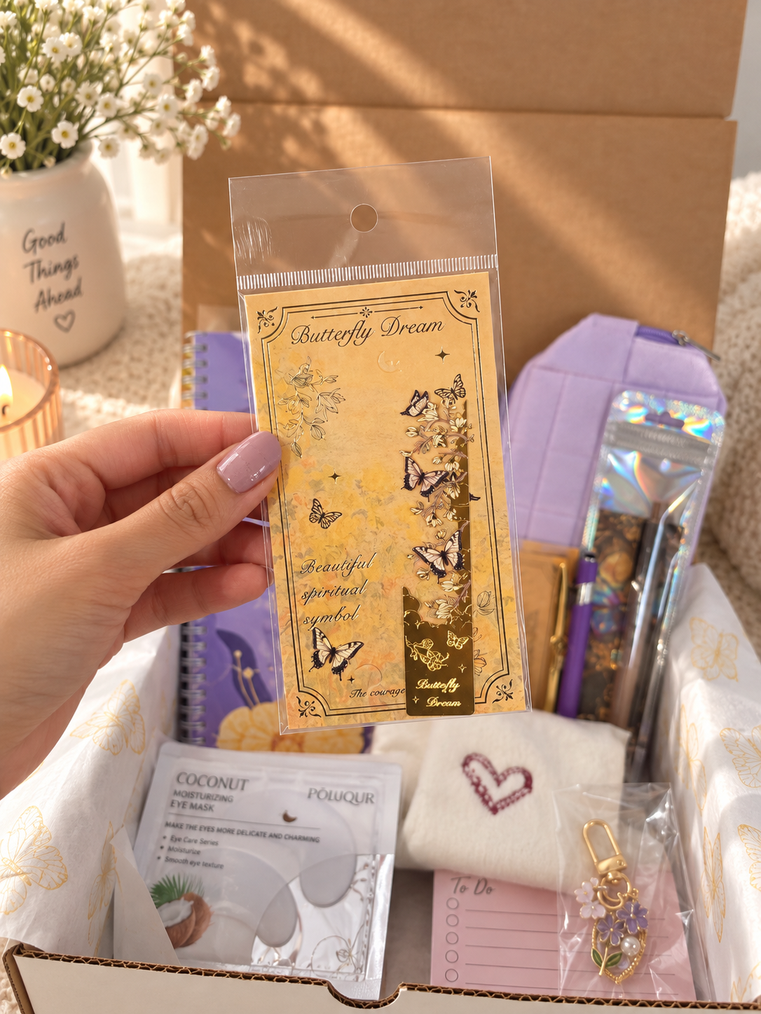 Purple Marble Cozy Journal Bundle💜