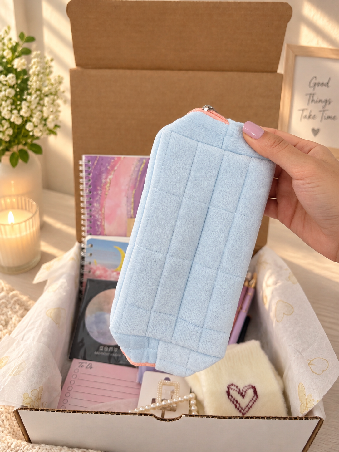 Blue Marble Cozy Journal Bundle 💘