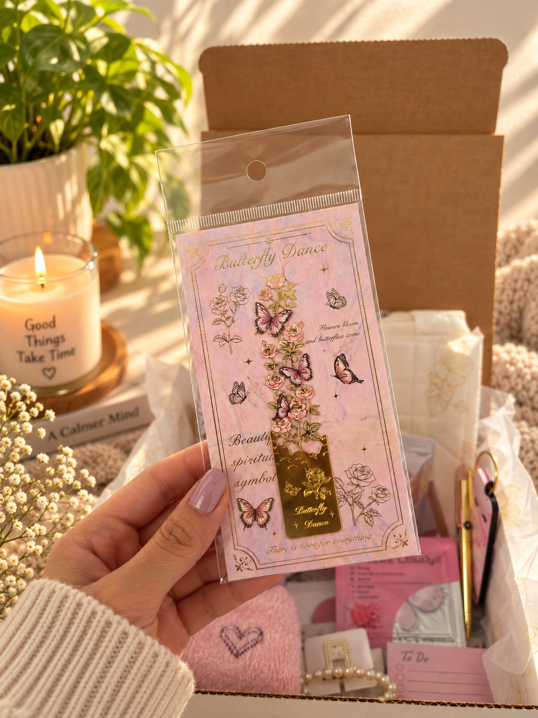 Pink Marble Cozy Journal Bundle💓