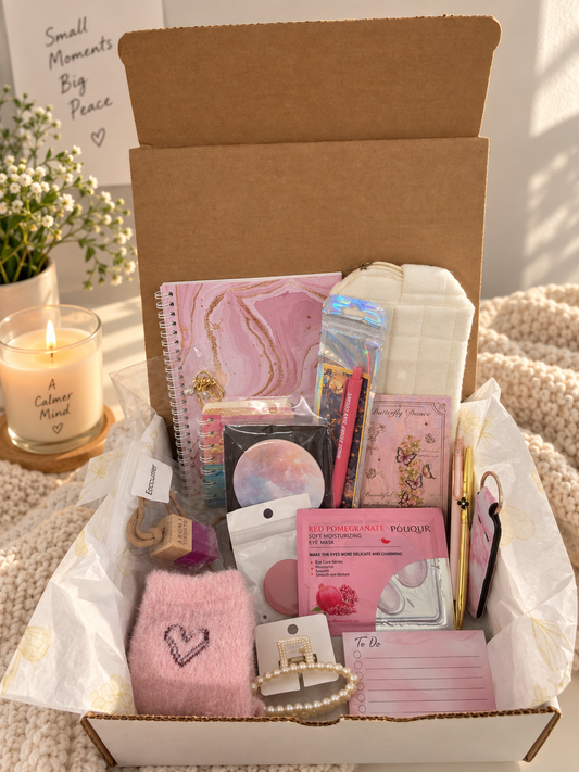 Pink Marble Cozy Journal Bundle💓